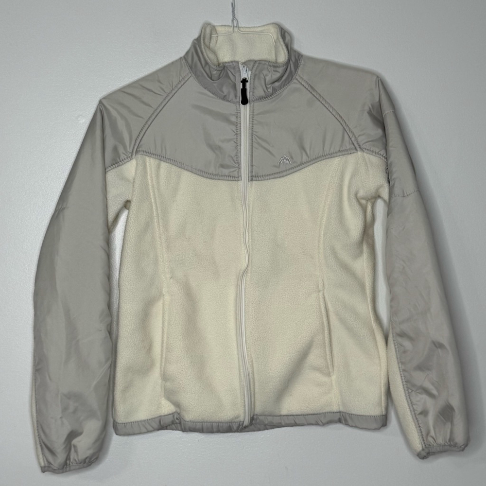 Snozu Performance Womens Size Medium White Fleece Jacket